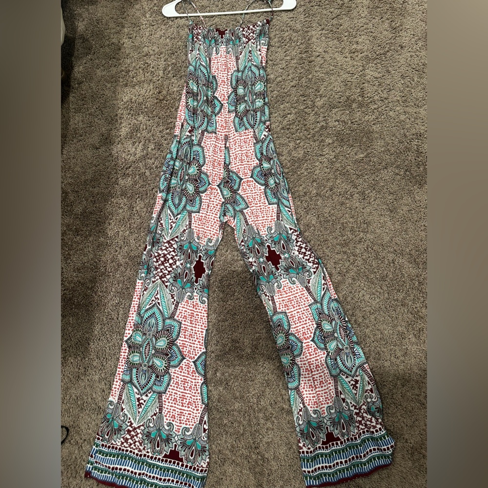 Bohemian Floral Jumpsuit